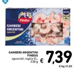 Spazio Conad Gamberi argentini Findus offerta