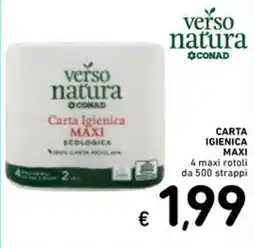 Spazio Conad Carta Igienica MAXI verso natura offerta