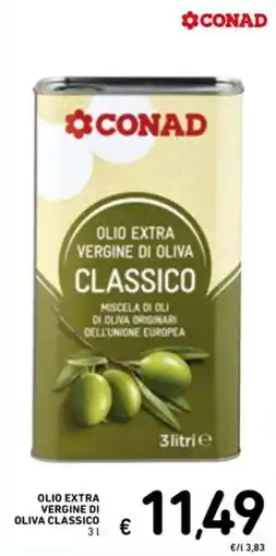 Spazio Conad Conad olio extra vergine di oliva classico offerta