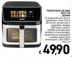 Spazio Conad Friggitrice ad aria Zephir offerta