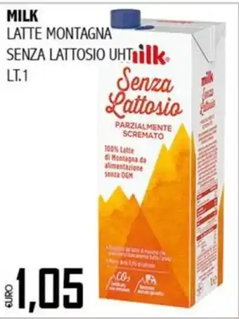 Big Food Milk Latte Montagna senza lattosio UHT offerta
