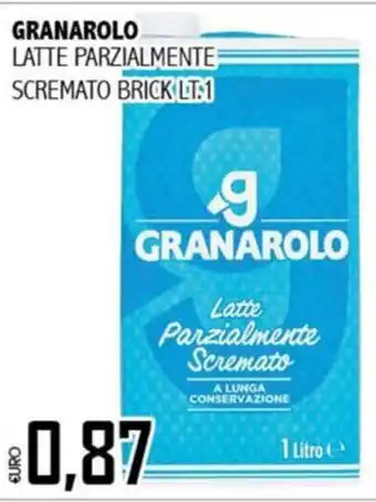Big Food Granarolo latte parzialmente scremato offerta