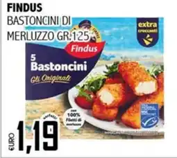 Big Food Findus Bastoncini di merluzzo offerta