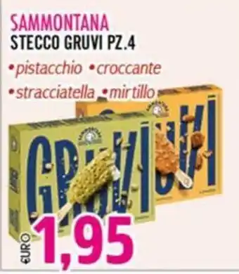 Big Food Sammontana stecco gruvi offerta