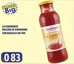 Big Food La Fiammante passata di pomodoro con basilico offerta