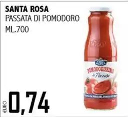 Big Food Santa Rosa passata di pomodoro offerta