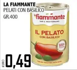 Big Food La Fiammante pelati con basilico offerta
