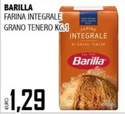 Big Food Farina integrale grano tenero Barilla offerta