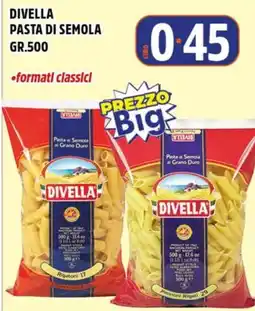 Big Food Divella pasta di semola offerta