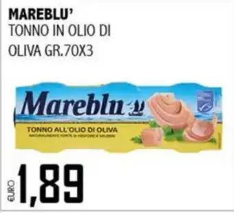 Big Food Tonno all'olio di oliva Mareblu' offerta