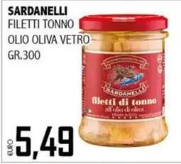 Big Food Sardanelli filetti di tonno offerta