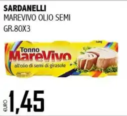 Big Food Tonno MareVivo all'olio di semi di girasole offerta