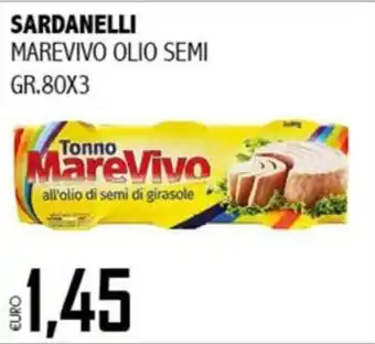 Big Food Tonno MareVivo all'olio di semi di girasole offerta
