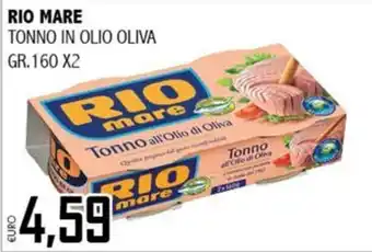 Big Food Rio mare Tonno all'Olio di Oliva offerta