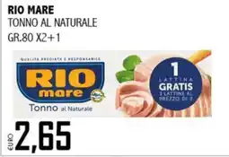 Big Food Rio mare Tonno al Naturale offerta