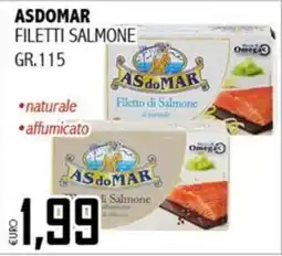 Big Food Asdomar filetti salmone offerta