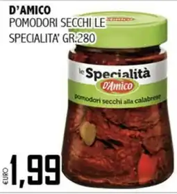 Big Food le Specialità D'Amico pomodori secchi alla calabrese offerta