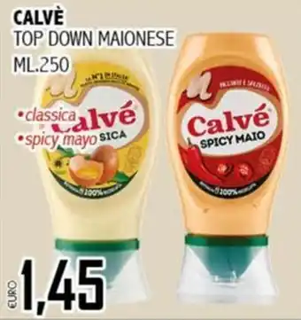 Big Food Calvé top down maionese offerta