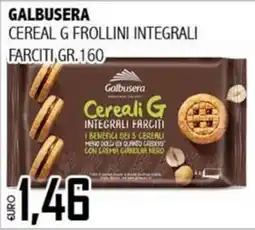 Big Food Galbusera Cereal G Frollini Integrali Farciti offerta