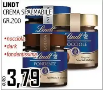 Big Food Lindt crema spalmabile offerta