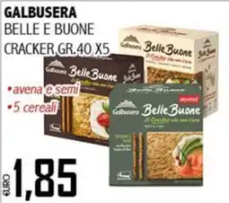 Big Food Galbusera Belle Buone cracker offerta