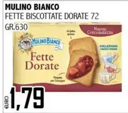 Big Food Fette biscottate dorate Mulino Bianco offerta