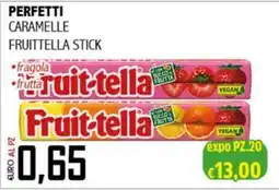 Big Food Perfetti caramelle fruittella stick offerta