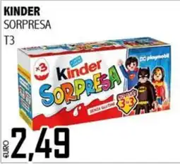 Big Food Kinder Sorpresa offerta