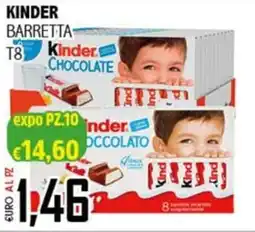 Big Food Kinder Barretta offerta