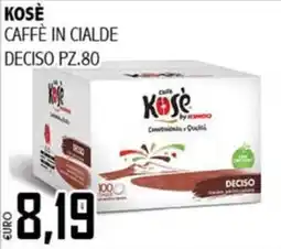 Big Food Caffè in cialde Deciso offerta
