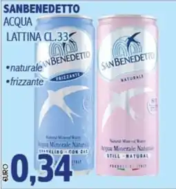 Big Food Acqua Minerale Naturale San Benedetto offerta