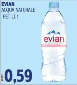 Big Food Acqua naturale evian offerta