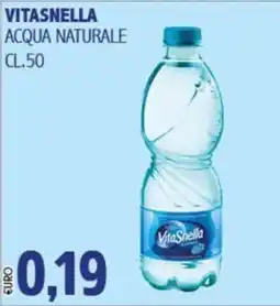 Big Food VitaSnella acqua naturale offerta