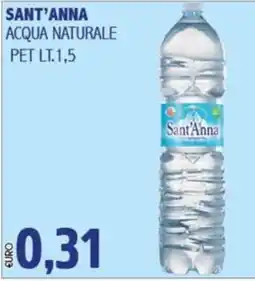 Big Food Acqua naturale Sant'Anna offerta