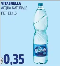 Big Food Acqua naturale Vitasnella offerta