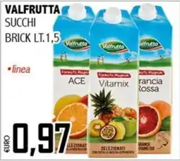 Big Food Valfrutta succhi brick offerta