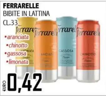 Big Food Ferrarelle bibite in lattina offerta