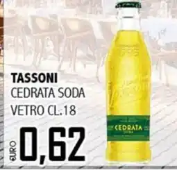 Big Food Tassoni cedrata soda offerta