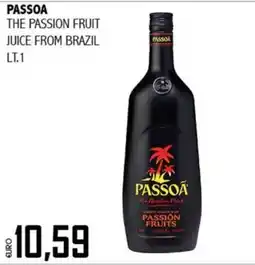 Big Food Passoa the passion fruit juice from brazil offerta
