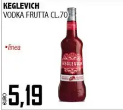 Big Food Vodka frutta Keglevich offerta