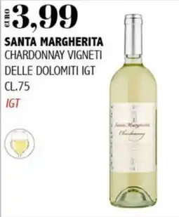 Big Food Santa Margherita Chardonnay Vigneti delle Dolomiti IGT offerta