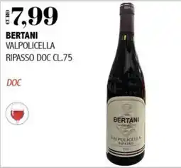 Big Food Bertani Valpolicella Ripasso offerta