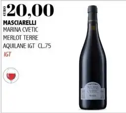 Big Food Masciarelli Marina Cvetic Merlot offerta