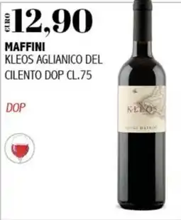 Big Food Maffini Kleos Aglianico del Cilento DOP offerta