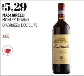 Big Food Masciarelli Montepulciano d'Abruzzo offerta