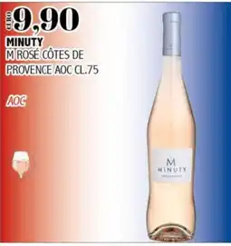 Big Food Minuty M Rosé Côtes de Provence AOC offerta