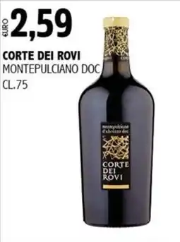 Big Food Corte dei Rovi Montepulciano DOC offerta