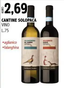 Big Food Cantine Solopaca vino offerta