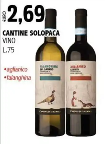 Big Food Cantine Solopaca vino offerta