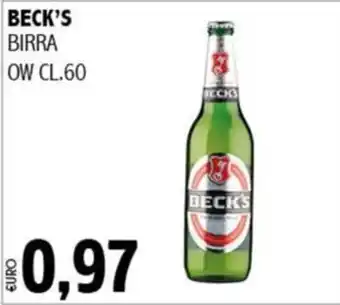 Big Food Beck's birra offerta